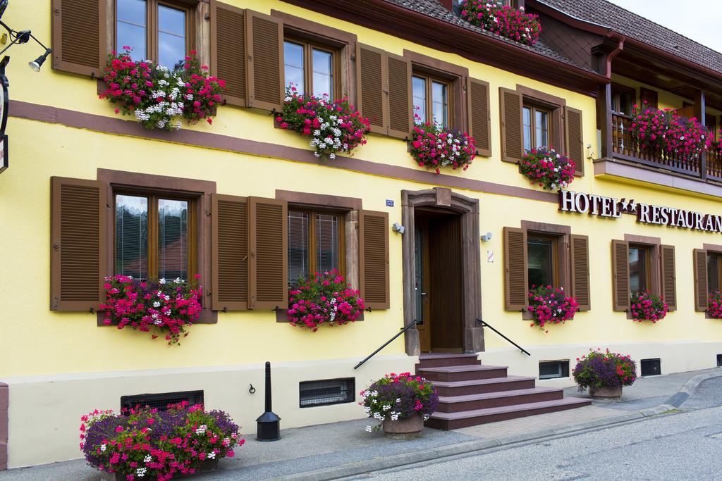 Restaurant A L'Aigle Hotel Wimmenau Eksteriør billede
