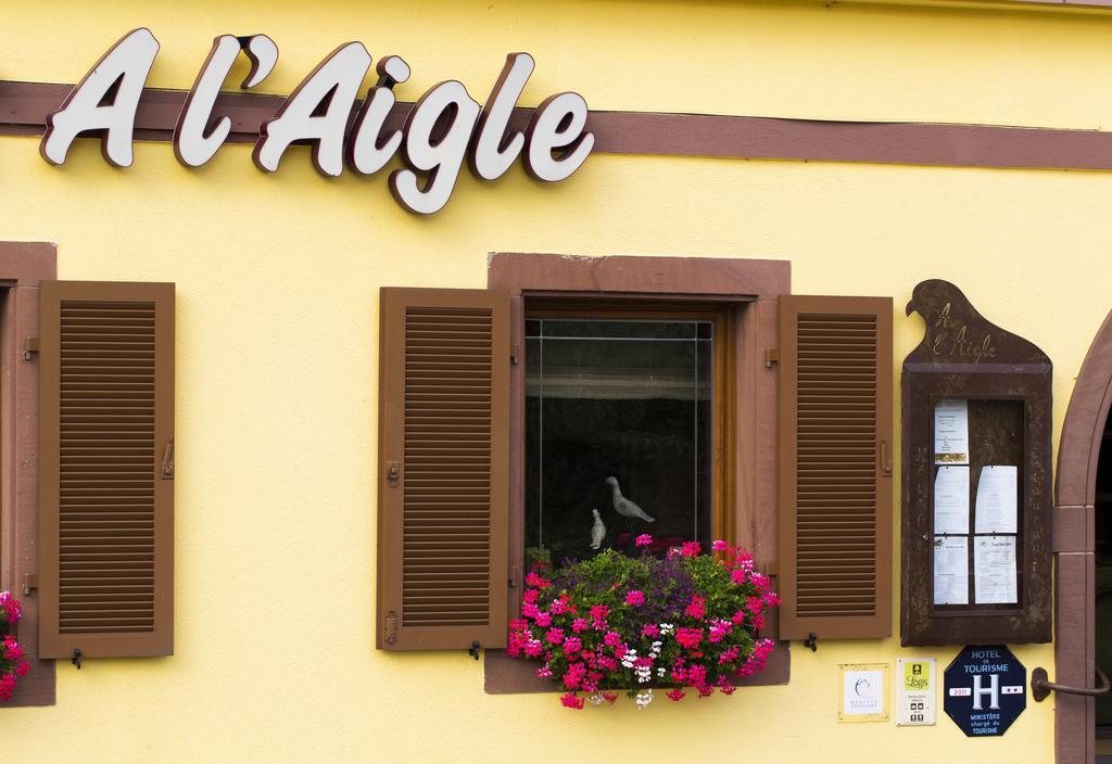 Restaurant A L'Aigle Hotel Wimmenau Eksteriør billede